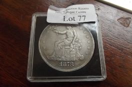 Silver dollar 1878