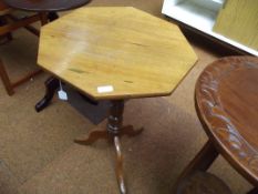 Octagonal wine table