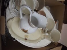 Large box of commemorative ware