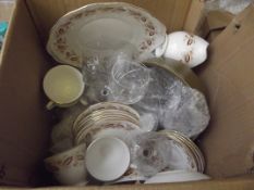 Queen Anne part tea set and others