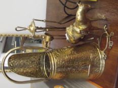 Collection of brass ware