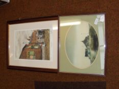 Jack Hamill painting together with a Bryan Hill pr