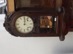 Victorian wall clock for restoration