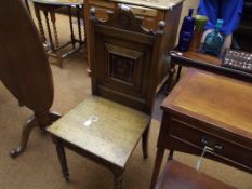 Edwardian hall chair