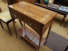 2 drawer hall table
