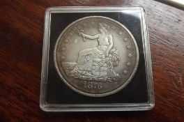 Silver dollar 1876