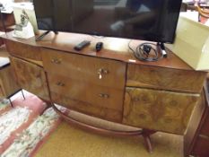 Retro walnut sideboard