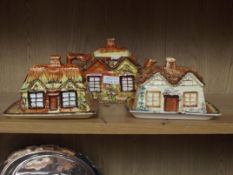 3 pieces Price Brothers cottage ware