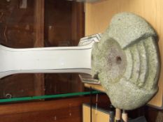Granite garden centre piece together with a Art De