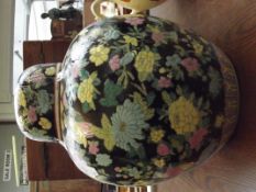 Large ceramic ginger jar