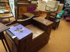 Drop well dressing table