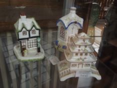 2 cottages and a pagoda, Coalport