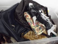 Box of handbags