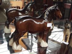 Beswick Shire horse