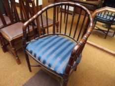Large spindle back chair (some age)
