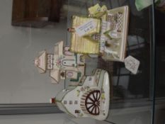 3 Coalport houses