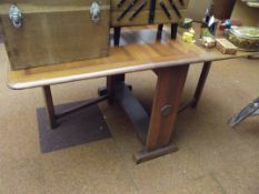Oak drop leaf table
