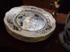 Collection Mason Ironstone plates
