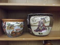 2 Japanese planters