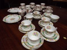 Two Sutherland China tea sets