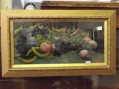 Framed signed still life