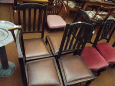 4 high back chairs