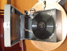 Columbia picnic gramophone