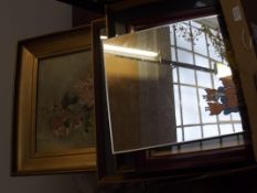 Large box of signed paintings