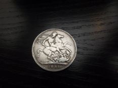 1891 Victorian crown