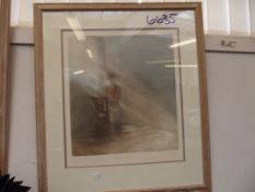 Signed limited edition print by Janet Treby