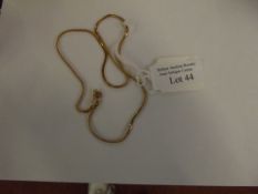 9ct gold chain. 3.6 grams