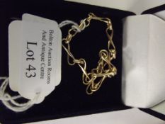 9ct gold bracelet, 4.7 grams