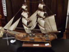 Model of a clipper