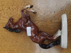 Hertwig Katzhutte figure of a rearing horse