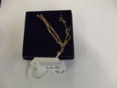 9ct gold necklace