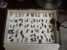 Collection of early led figures