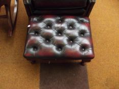 Chesterfield foot stool