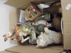 Box of ceramics