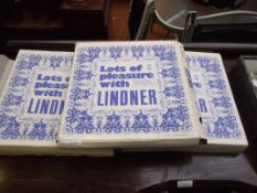 3 brand new stamp albums in boxes