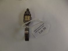 Titus 17 jewel cocktail watch