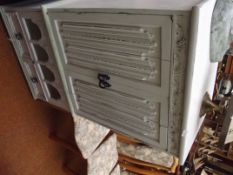 Shabby chic media unit