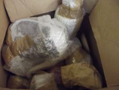 Box of ceramics and others