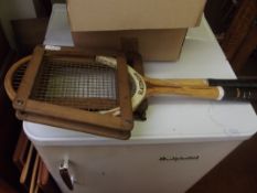 2 vintage tennis racket