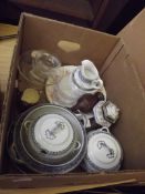Box to include blue and white