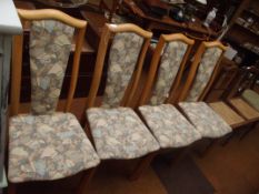 Four dining table chairs