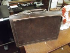 Vintage leather case