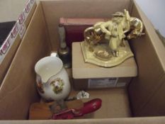 Box to include a brass bell and Eichwald figure