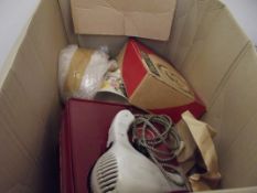 Box to include a vintage hairdryer