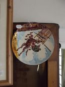 A Dutch wall plaque depicting historic story