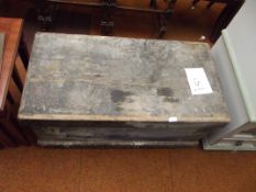 Vintage tool box and content